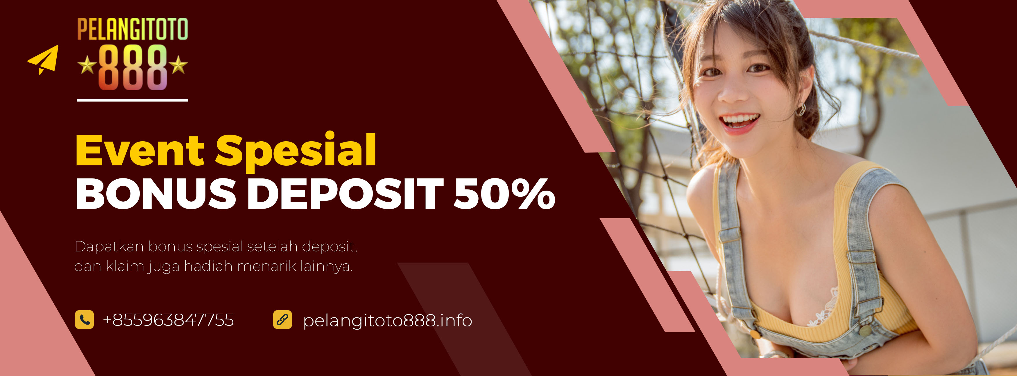 Bonus Deposit 50 Pelangitoto888